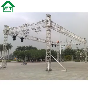 Aluminum Lighting Stage Truss With Truss Clamp