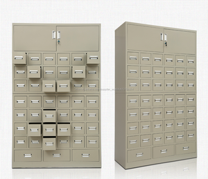 Multi Tiroirs En Acier Armoires à <span class=keywords><strong>Pharmacie</strong></span> Index Cartes Fichier Armoires - Product Image 1