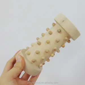 wholesale custom Plantar Fasciitis Therapy Wooden Foot Massage roller Stick