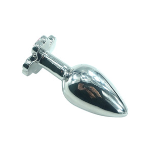 Tapón Anal de Trébol de Cuatro Hojas de la Suerte, Juguete Sexual de Metal para Insertar en el Ano, Joyería para Parejas - Product Image 5