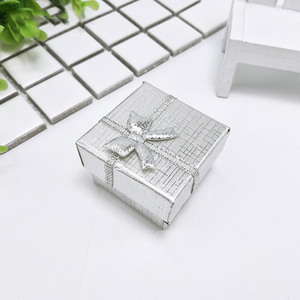 Commercio all'ingrosso Di Lusso Su Ordinazione Logo Speciale Contenitore di Monili di carta custom made Scatola di cartone Regalo Gioielli fatti a mano per la collana anello orecchino - Product Image 5
