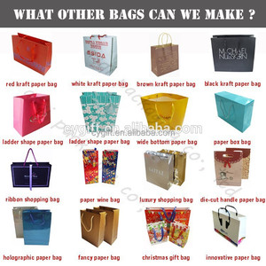 Bolsa de papel de Boutique coreana, embalaje de tela de alta calidad, tamaño estándar, con etiquetas - Product Image 5