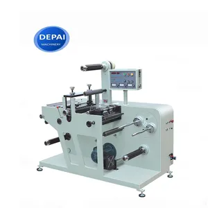 Semi rotary label die cutting machine with high speed