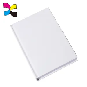 Blank Cover And Blank Pages Custom White Hard Cover Book Blank Book Model Production