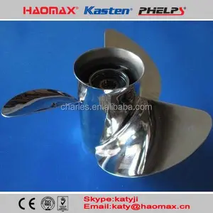 stainless steel outboard propeller