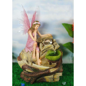 Pequeña Cascada de Agua Decorativa de Escritorio en Venta - Product Image 2