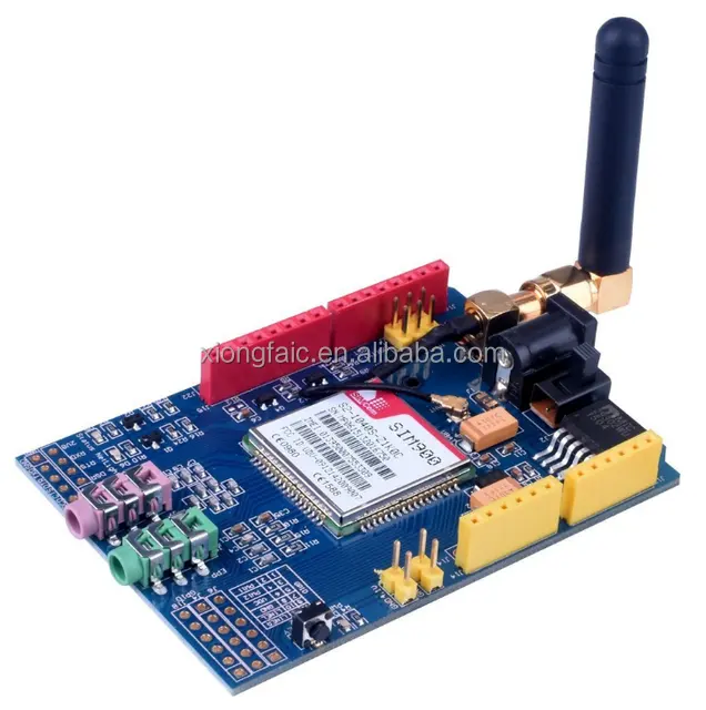 SIM900 GPRS GSM Shield Development Board Quad-Band Module