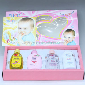 4 Pezzi Serie Cura del Bambino per Shampoo, Lozione, Olio, Talco - Product Image 4