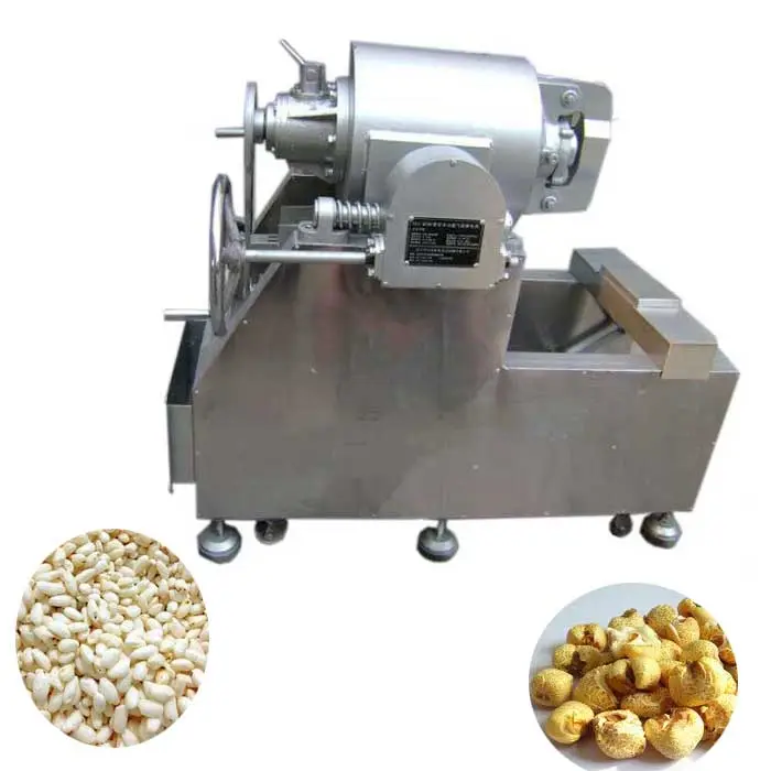 popcorn making machine puffed rice cake machine