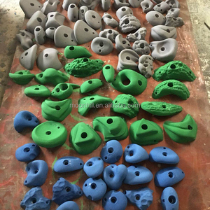 Enough Stock Polyurethane Material Rock Climbing Holds