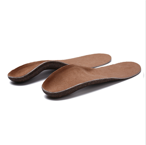 Design moderne semelles orthopédiques décontractées rembourrées à haute élasticité absorbant la sueur semelles intérieures en tissu de liège respirant - Product Image 2