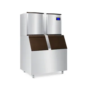 Equipo de refrigeración Industrial, máquina de hielo de diseño resistente, R134a/R22