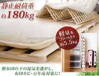 Exportation au Japon Lit pliant en bois de paulownia Sunoko avec FSC