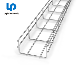 Ningbo lepin réseau 50mm hauteur 300*100mm prix <span class=keywords><strong>de</strong></span> <span class=keywords><strong>chemin</strong></span> <span class=keywords><strong>de</strong></span> câbles en treillis <span class=keywords><strong>métallique</strong></span> pour centre <span class=keywords><strong>de</strong></span> données - Product Image 6