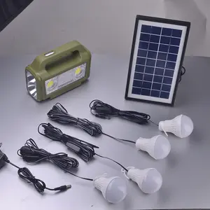 Système solaire domestique 9/6 v, banque d'énergie portable, pour éclairage domestique, offre spéciale en afrique