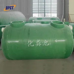 Small sewage treatment plant / fiberglass septic tanks for sale