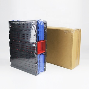 Vente chaude en plastique bac de rangement empilable <span class=keywords><strong>cube</strong></span> panier de Rangement Mural Ensemble de Poubelle - Product Image 2