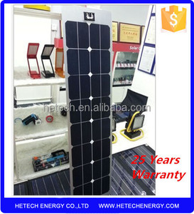 50W silicio amorfo de película delgada flexible panel solar china solar flexible - Product Image 4