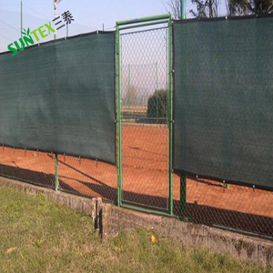 2*20m màu xanh đậm HDPE sân tennis kính chắn gió 140gsm 150Gsm bảo vệ sự riêng tư hàng rào lưới - Product Image 5