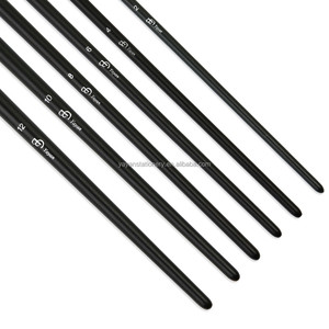 Di alta Qualità Nocciola Red Sable (donnola) Olio Artista <span class=keywords><strong>Pennello</strong></span> <span class=keywords><strong>Set</strong></span> per la Pittura - Product Image 4
