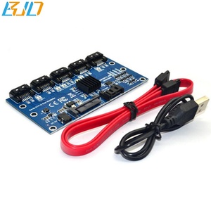 Tarjeta Adaptadora <span class=keywords><strong>de</strong></span> Expansión <span class=keywords><strong>de</strong></span> 5 * Conectores SATA 3.0 <span class=keywords><strong>de</strong></span> 7 Pines, 6 Gbps, con Cable <span class=keywords><strong>de</strong></span> Alimentación <span class=keywords><strong>USB</strong></span> SATA <span class=keywords><strong>de</strong></span> 15 Pines para <span class=keywords><strong>Disco</strong></span> <span class=keywords><strong>Duro</strong></span> - Product Image 6
