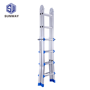บันไดอลูมิเนียมแบบผสมผสาน,บันไดเล็กๆบันไดพับยักษ์อุปกรณ์อลูมิเนียม - Product Image 3