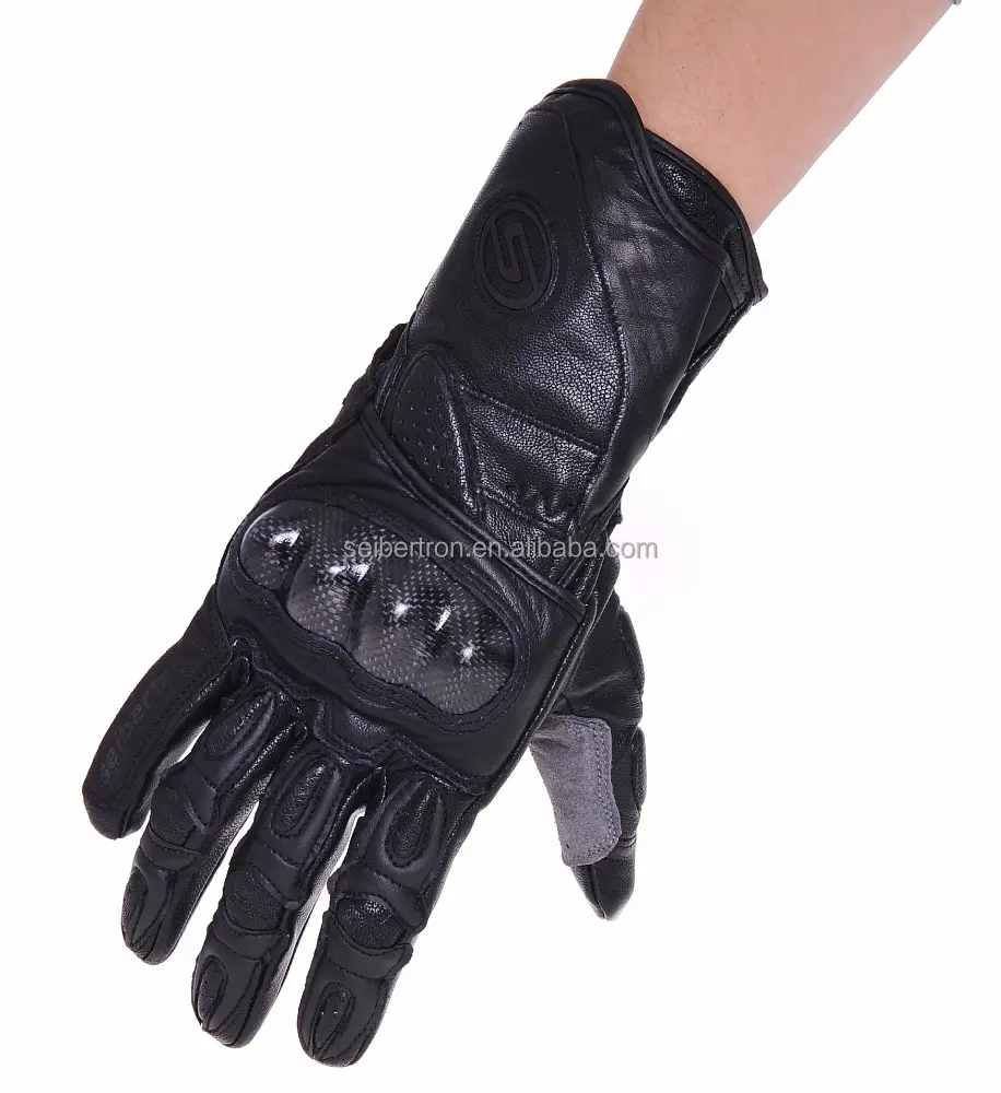 Seibertron SP2 Guanti Genuino Guanti In Pelle Motocross glovesHighway Auto Moto Da Corsa guanti sportivi