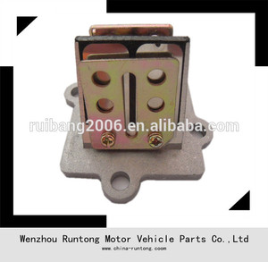 colector de admisión de la válvula reed <span class=keywords><strong>jog</strong></span> minarelli de gas ciclomotor scooter moto <span class=keywords><strong>49cc</strong></span> 50cc 90cc - Product Image 1