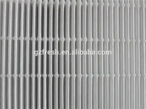 99.99% H13 14 Fiberglass Mini-pleat Hepa Filter For Cleanroom With Merv 19 20