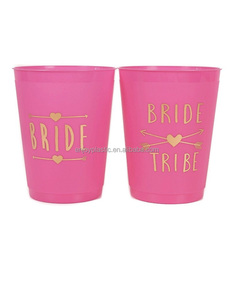 <strong>Reusable</strong> BPA Free 16oz Stadium <strong>Cup</strong> PP Frosted Flex <strong>Cup</strong> for Bachelorette Parties or Bridal Showers - Product Image 6
