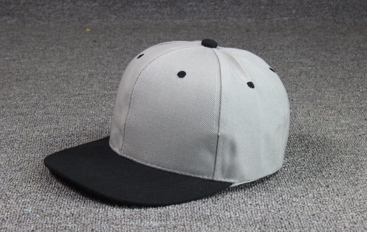 grey with black peak