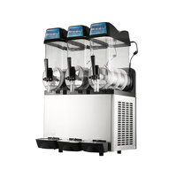 Machine à slush de glace, 10 l, avec 3 parfums et compresseur importé, meilleure vente