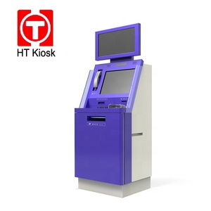 Màn hình cảm ứng kép tùy chỉnh cá cược thể thao kiosk thanh toán sòng bạc kiosk với tiền mặt và đồng xu chấp nhận thiết bị đầu cuối tự phục vụ - Product Image 2