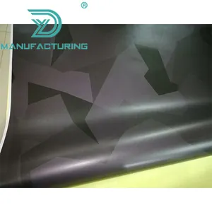 1.52x3 0m/Rouleau Enveloppe De Voiture De Noir Gris neige Camo Wrap Arctique Camouflage Vinyle