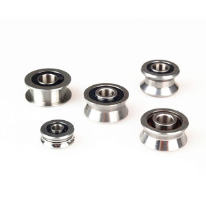 Tất Cả Các Loại Vòng Bi Kích Thước Ròng Rọc V Rãnh Theo Dõi Vòng Bi Bánh Xe - Product Image 1