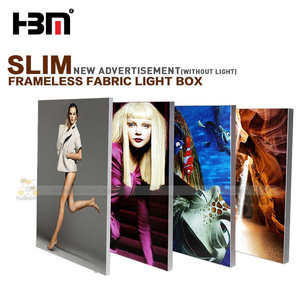 Mẫu miễn phí kích thước lớn 40 mét Ultra Slim lightbox Một Bên Vải Mặt LED Backlit hộp Đèn - Product Image 5
