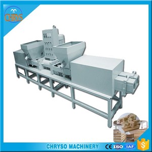 Dos cabezal <span class=keywords><strong>de</strong></span> extrusión Serrín caliente Hot Press del bloque <span class=keywords><strong>de</strong></span> <span class=keywords><strong>madera</strong></span> Máquina - Product Image 2
