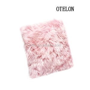 Oreillers en peau de mouton fabriqué en chine, vente en gros, coussin en fourrure de laine de mouton - Product Image 4