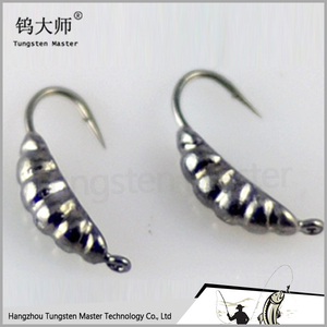 Venta caliente barato hielo de tungsteno jig heads con ganchos - Product Image 4