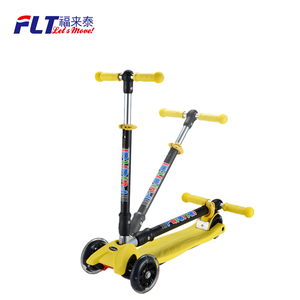 Tarcle-trottinette pliable j14en71 pour enfants, Scooter manuel à crampons - Product Image 5