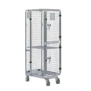 Steel Wire Roll Cage Trolley Manufacturer With Low Price