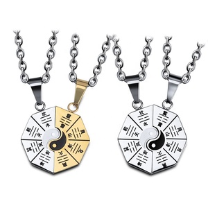 Bộ Vòng Cổ Đôi, Vòng Cổ Nửa Trái Tim Cho Cặp Đôi, Trang Sức, Nam Châm - Product Image 6