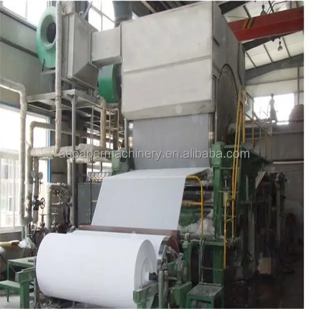 new technology rice straw paper making machine for office paper,printing paper