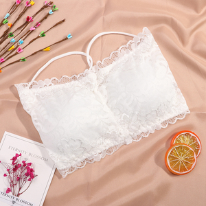 2019 nuovo <span class=keywords><strong>reggiseno</strong></span> caldo da esterno <span class=keywords><strong>reggiseno</strong></span> a fascia da donna Sexy <span class=keywords><strong>senza</strong></span> <span class=keywords><strong>spalline</strong></span> in <span class=keywords><strong>pizzo</strong></span> Top - Product Image 4