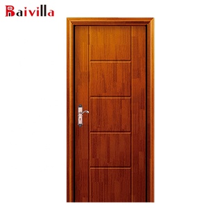 أحدث تصميم باب خشب عصري داخلي - Product Image 5