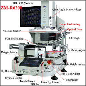 BGA rework station zhuomao r6200 zm para reparar <span class=keywords><strong>la</strong></span> placa madre del ordenador portátil, PS3 GPU, y <span class=keywords><strong>la</strong></span> placa base de <span class=keywords><strong>Xbox</strong></span> 360 - Product Image 3