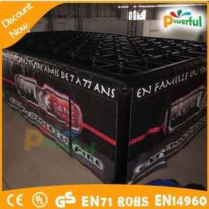 Nuevo diseño de <span class=keywords><strong>castillo</strong></span> inflable grande laberinto, inflable laser arena para adultos y niños - Product Image 2