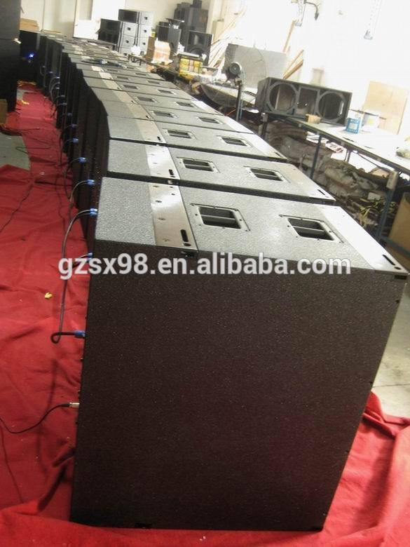 Power active line array subwoofer speaker sound system