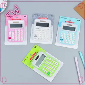 Harga Pabrik Sekolah Kawaii Stationery Baru untuk Hadiah Plastik 8 Digit Kalkulator Online dengan Harga Murah Dijual