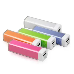 Hot Sale Multi Colors Promotional Gift Customized LOGO Company Business Activity Small Size Capacity Portable Power Bank